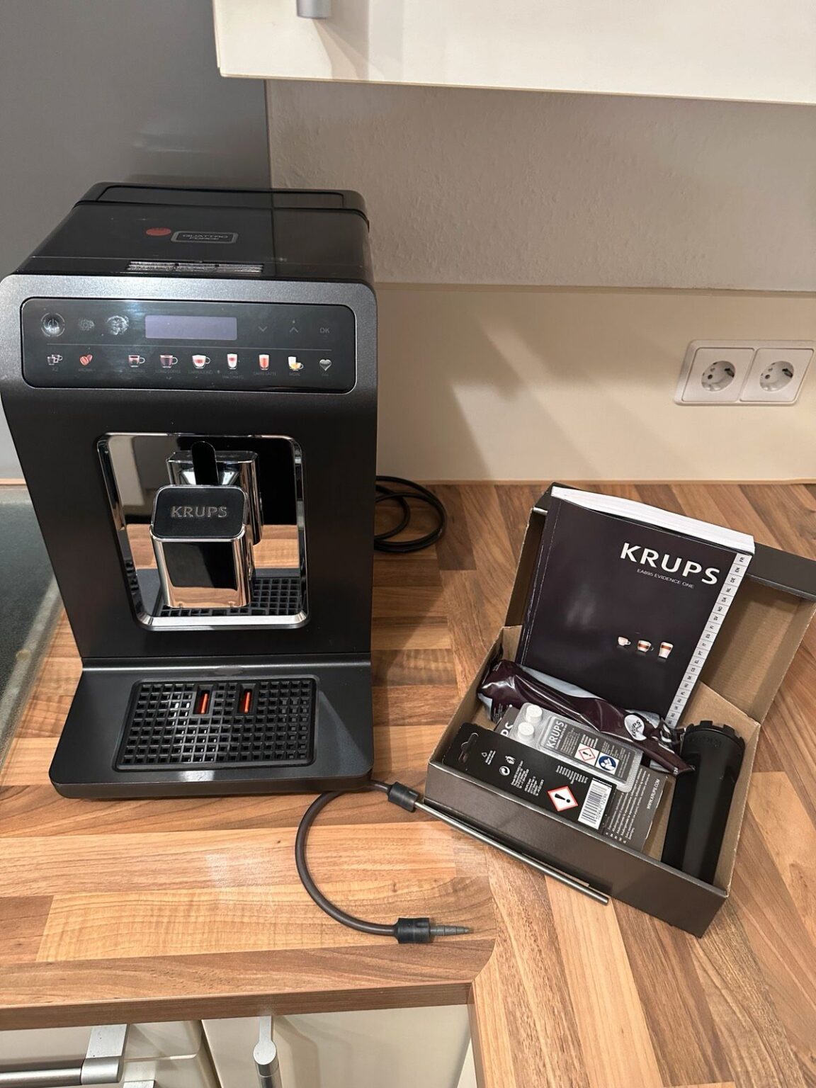 Krups Ea 895 N Evidence One Test Krups Evidence One EA895N10 Kaffeevollautomat - EdelKüche