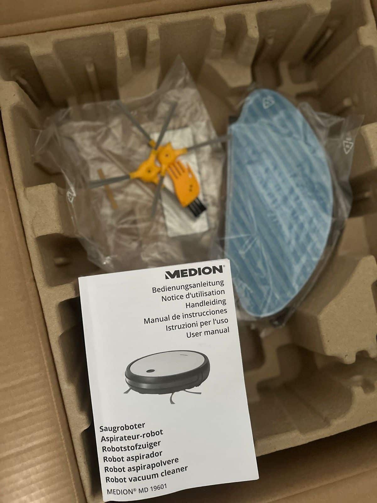 MEDION MD 19601 Saugroboter Test