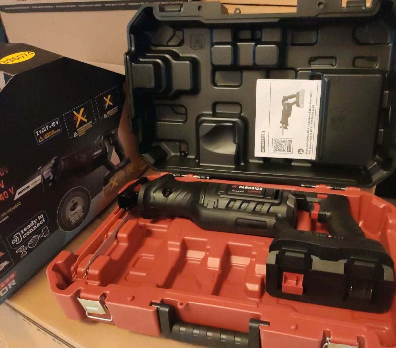 PARKSIDE PERFORMANCE® 40 V Akku-Säbelsäge 32 mm Hub »PPSSA 40-Li A1« Test