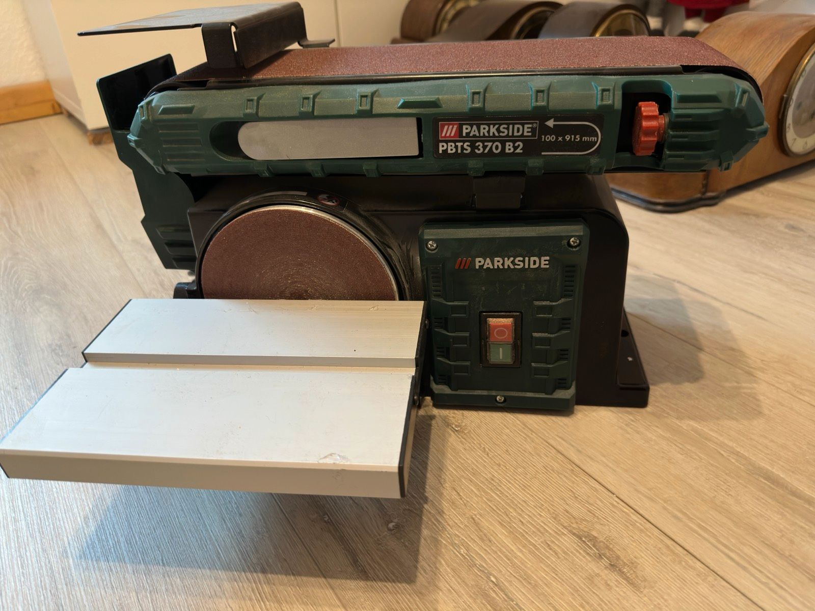 PARKSIDE® Band- und Tellerschleifer »PBTS 370 B2«