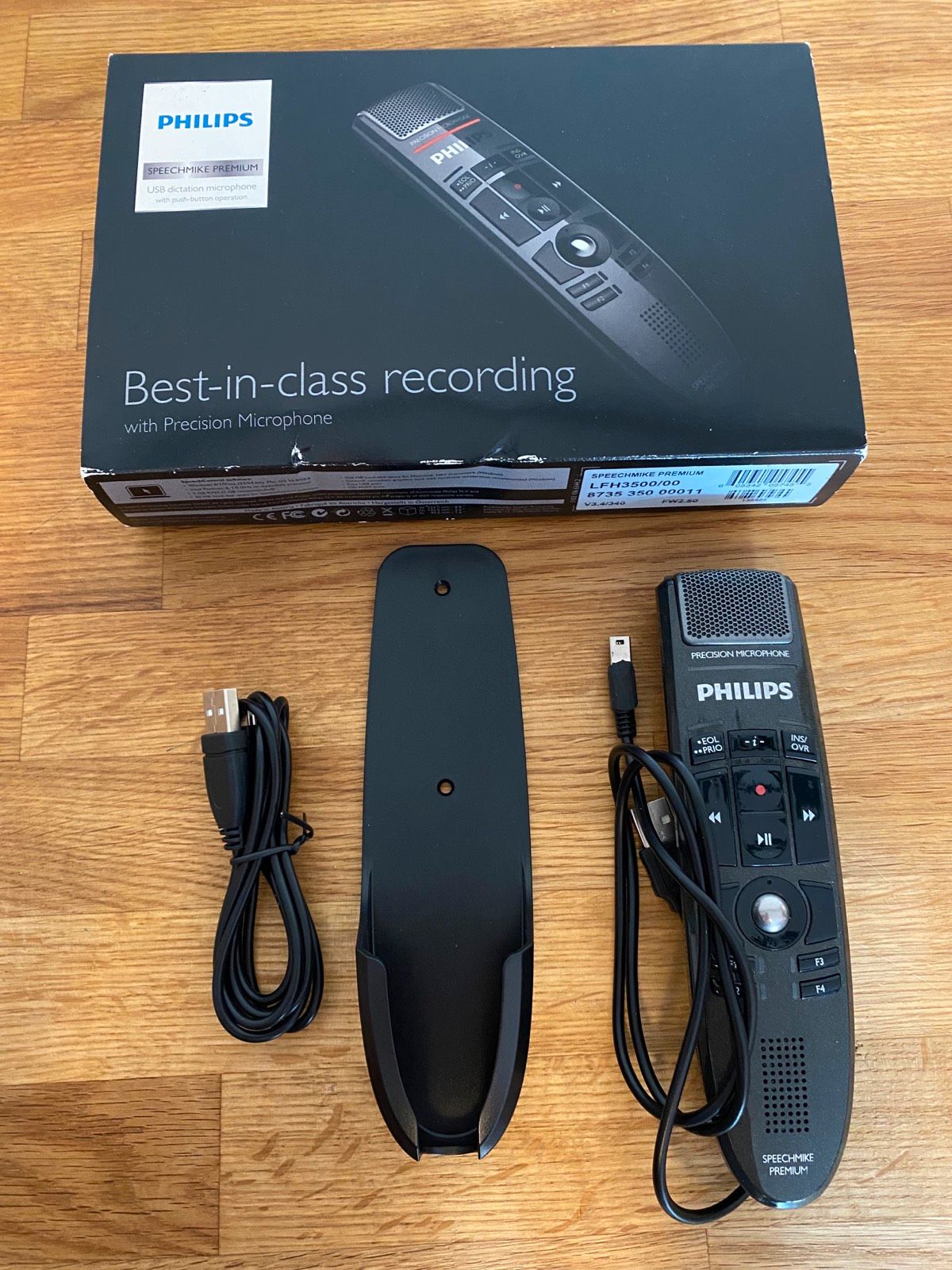 PHILIPS SpeechMike Premium LFH3500:00 Diktiermikrofon