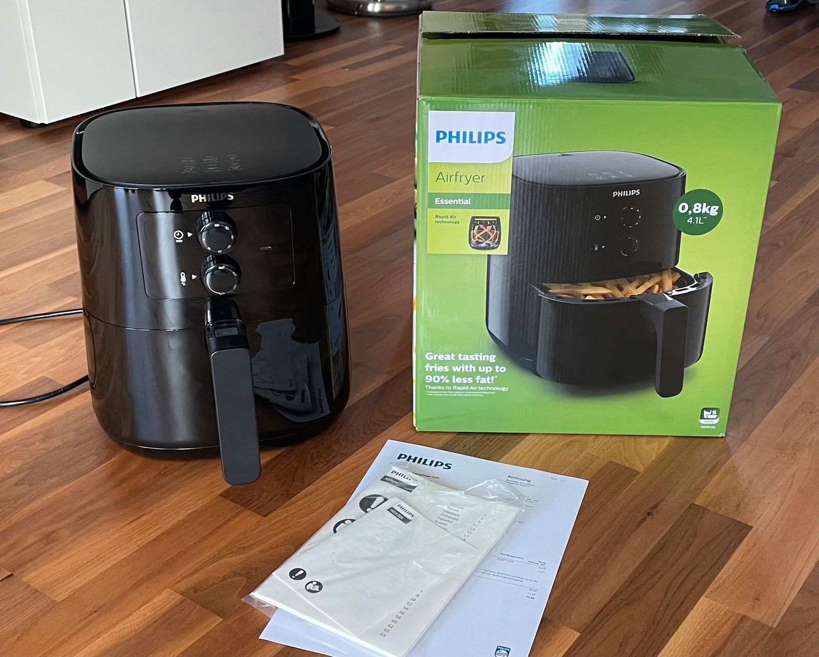 Philips Airfryer Essential HD9200:90