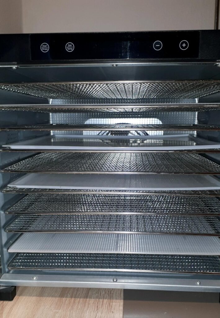 Essiccatore Rommelsbacher DA 900 - Disidratatore Alimentare Con 6 Vassoi Acciaio - Temperatura Regolabile 35-75°C - Foto 4