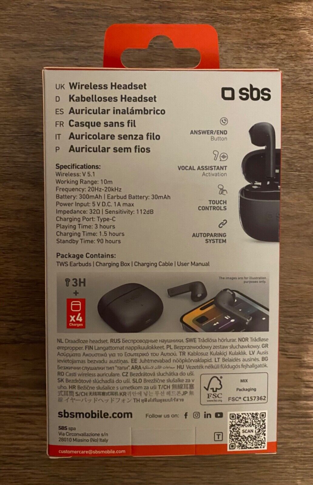 SBS Kabellose Kopfhörer Test