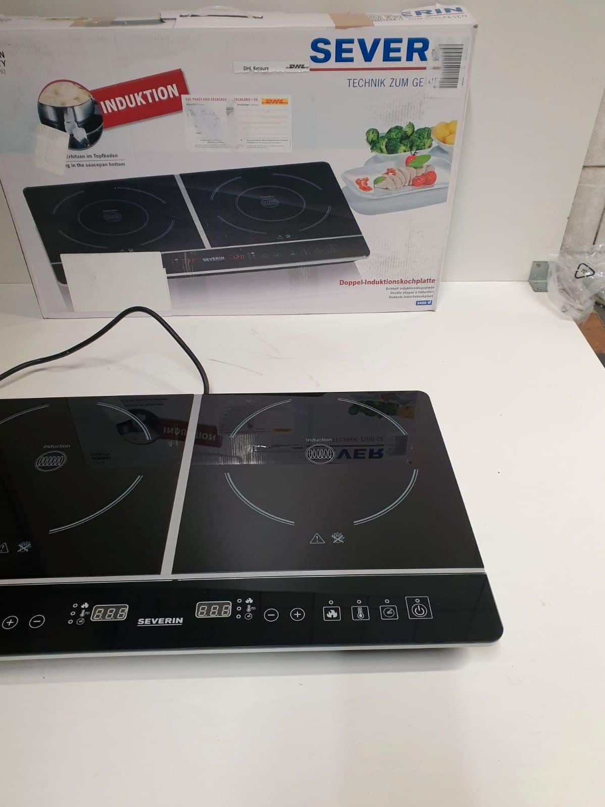 SEVERIN DK 1031 Doppel Kochplatte Induktion Test