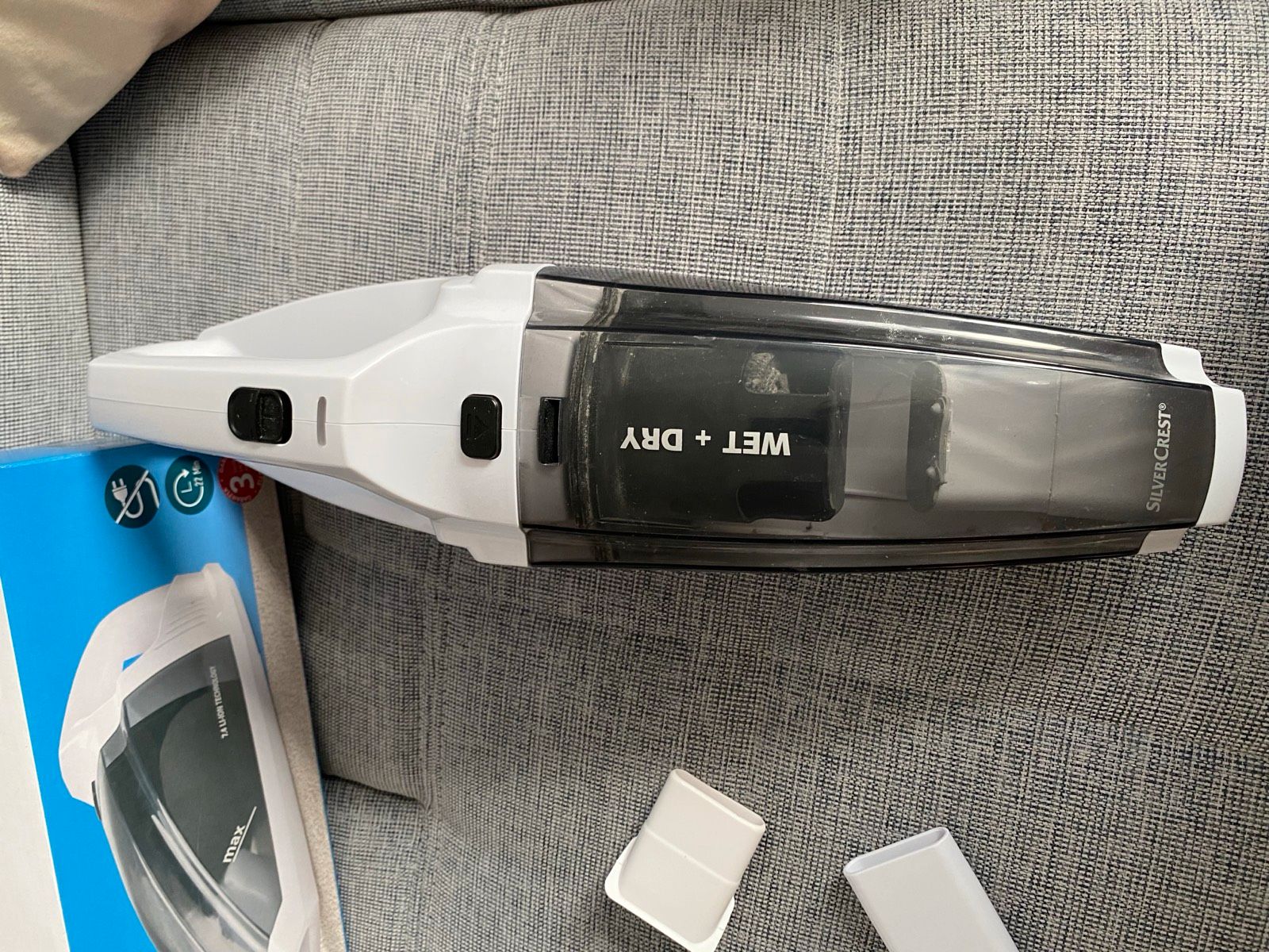 SILVERCREST® Akku-Handstaubsauger Test