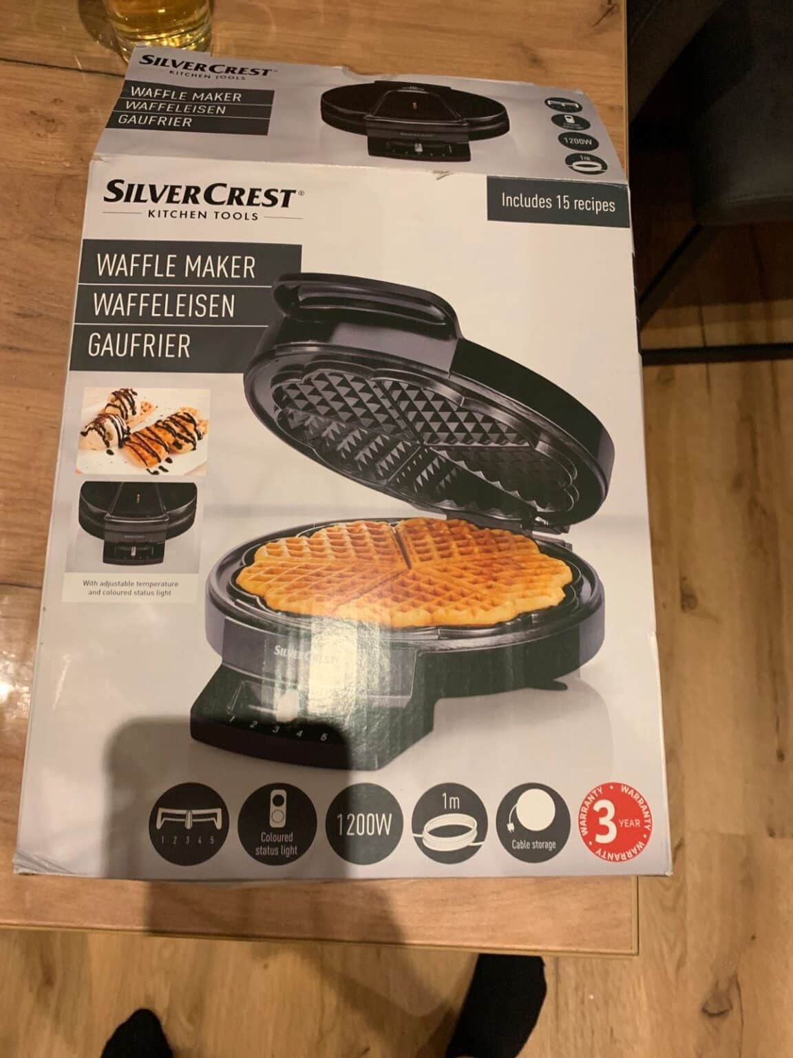 SILVERCREST® KITCHEN TOOLS Waffeleisen »SWE 1200 D1« EdelKüche