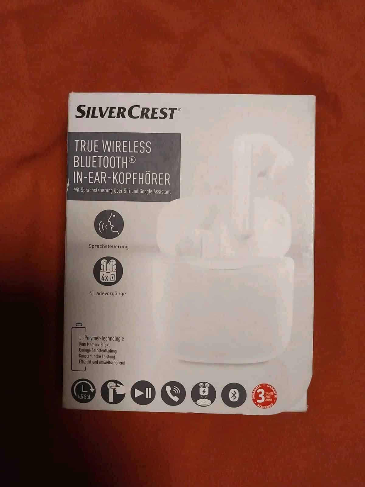 SILVERCREST® True Wireless Bluetooth®-In-Ear-Kopfhörer mit Ladecase