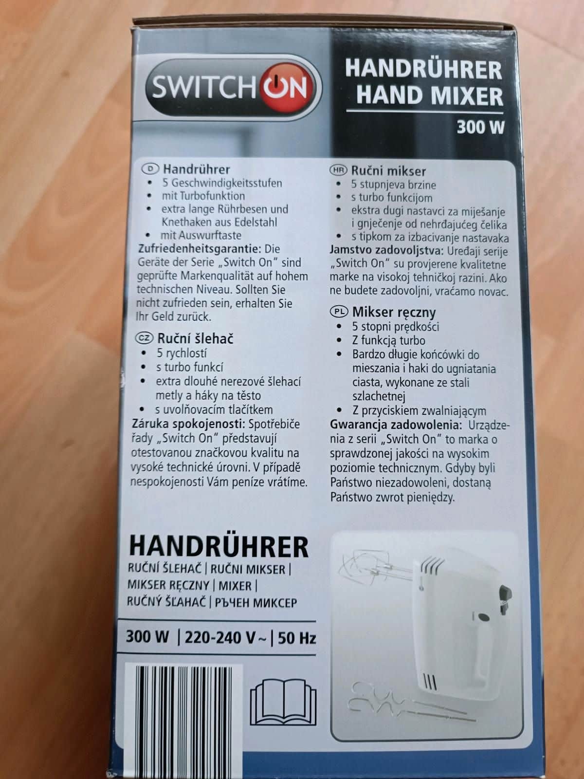 SWITCH ON® Digital-Handmixer »SOHMD 500« Test