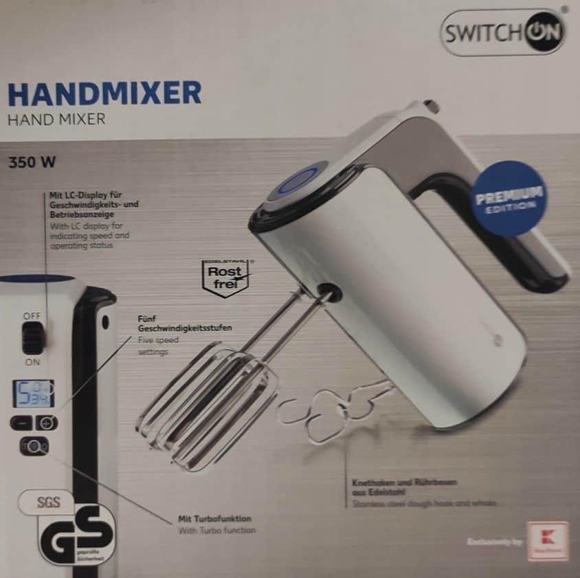 SWITCH ON® Handmixer »HM-J0201«