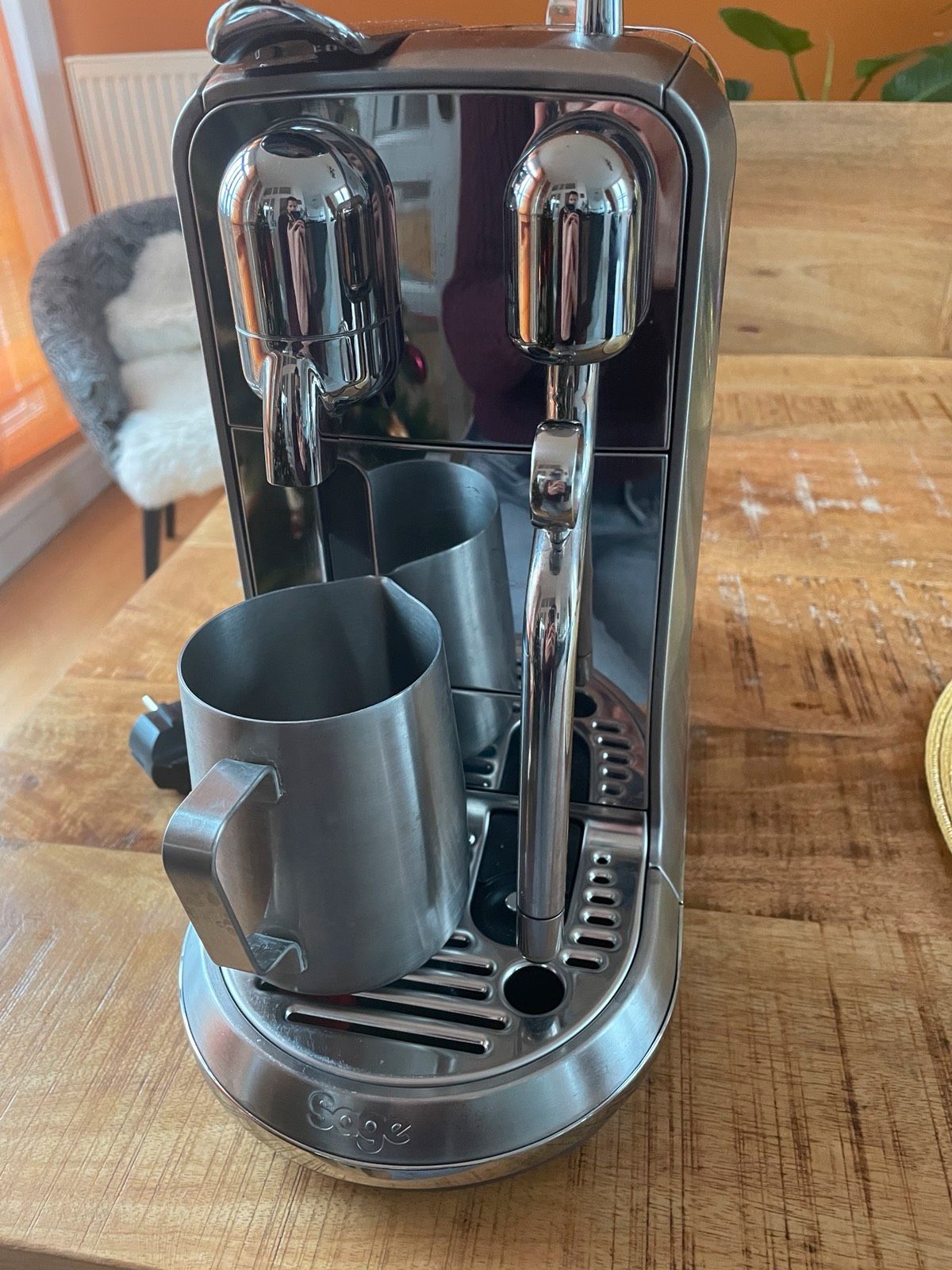Sage SNE800BSS the Creatista Plus Kaffeekapselmaschine