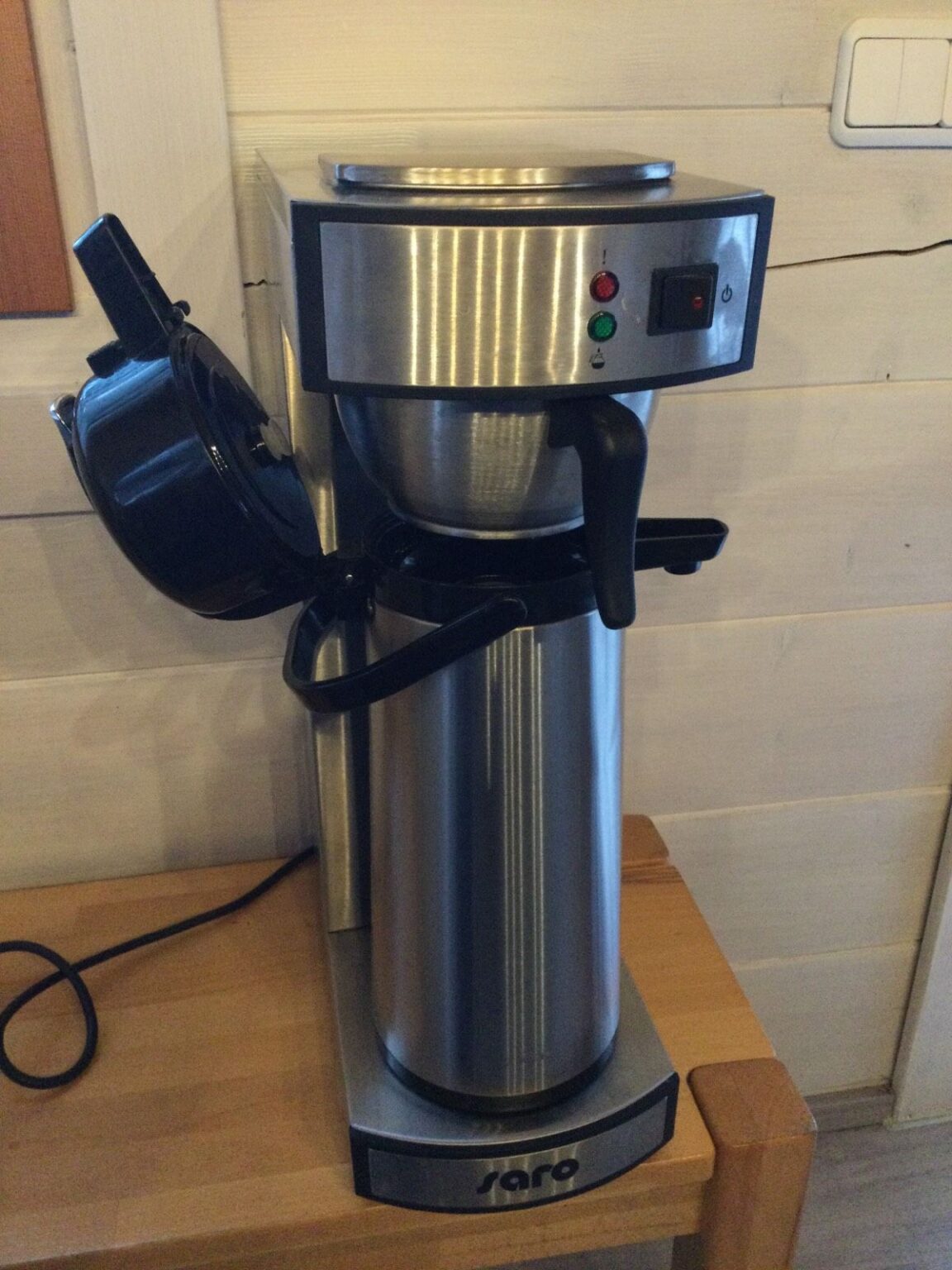 Saro Saromica 24 Cafetière Filtre 1900W 2.2L Verseuse Thermos Saro Saromica 24 Cafetière Filtre 1900W 2.2L Verseuse Thermos