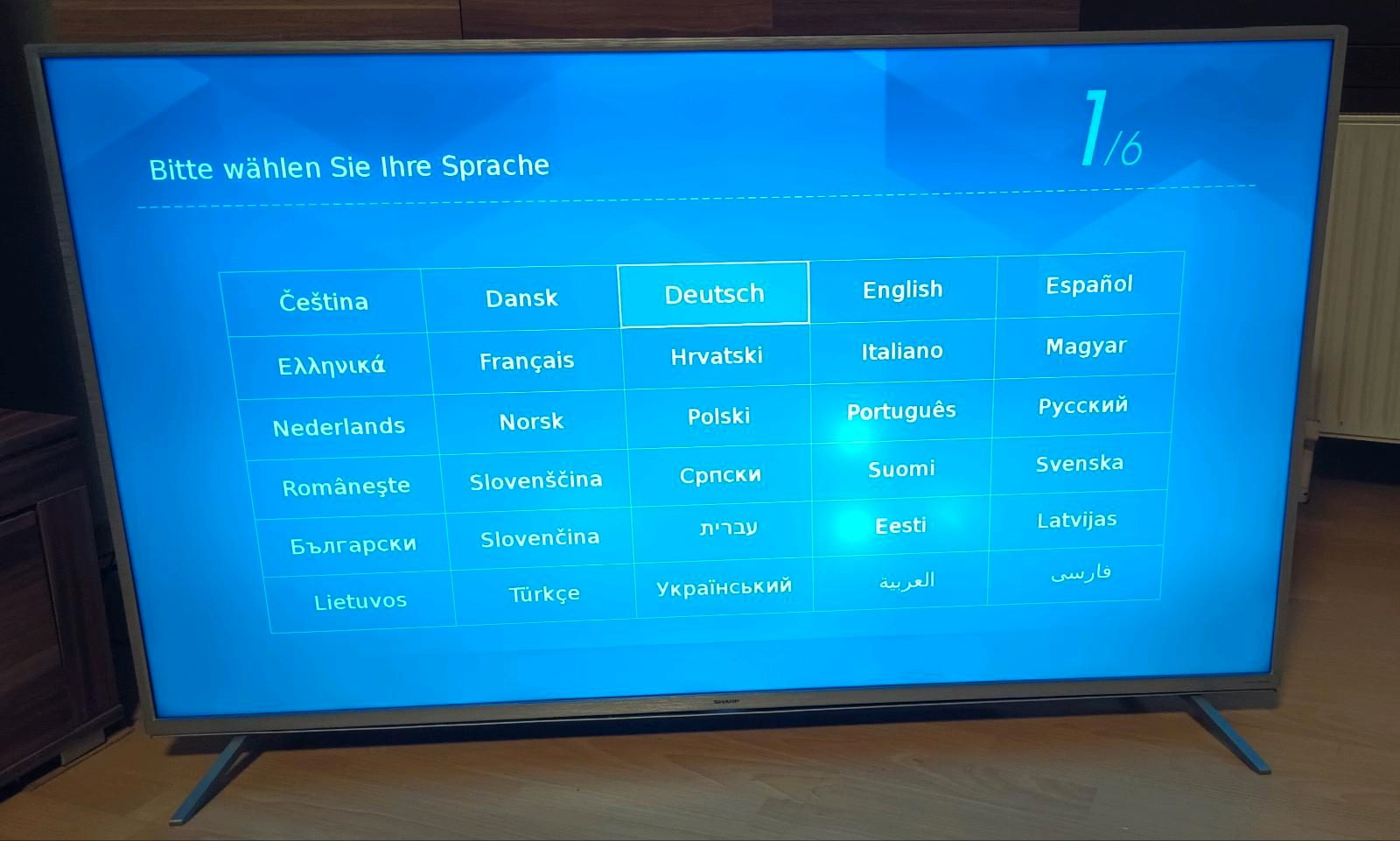 Sharp »55GP6160E« 55 ZOLL 4K ULTRA HD QLED GOOGLE TV Test
