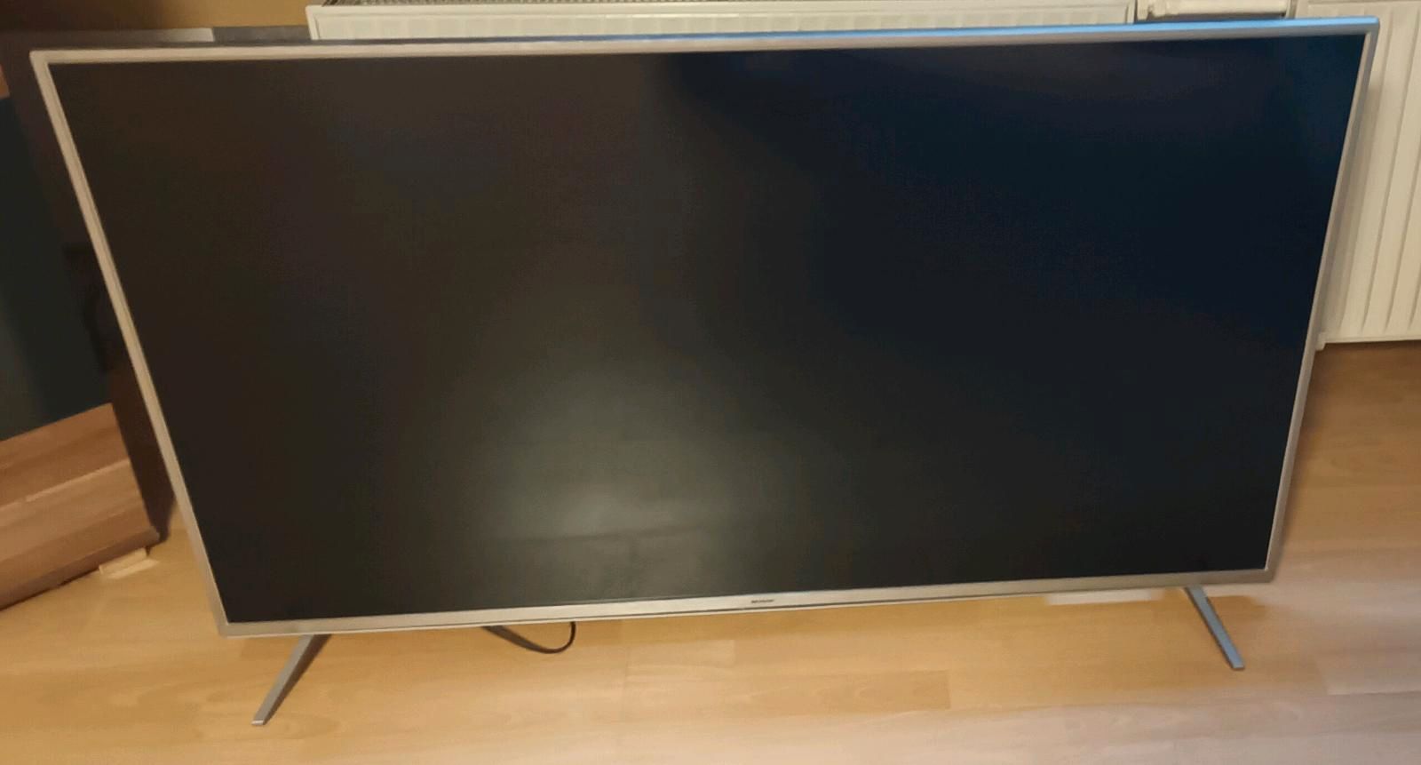 Sharp »55GP6160E« 55 ZOLL 4K ULTRA HD QLED GOOGLE TV - EdelKüche