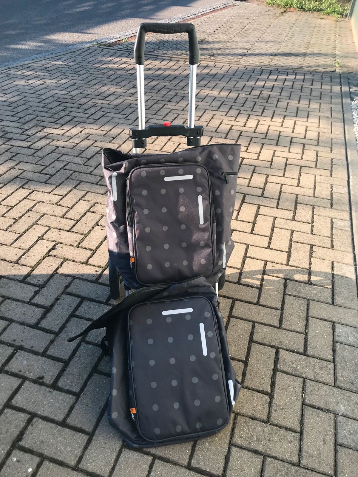 TOPMOVE® Einkaufstrolley : -tasche