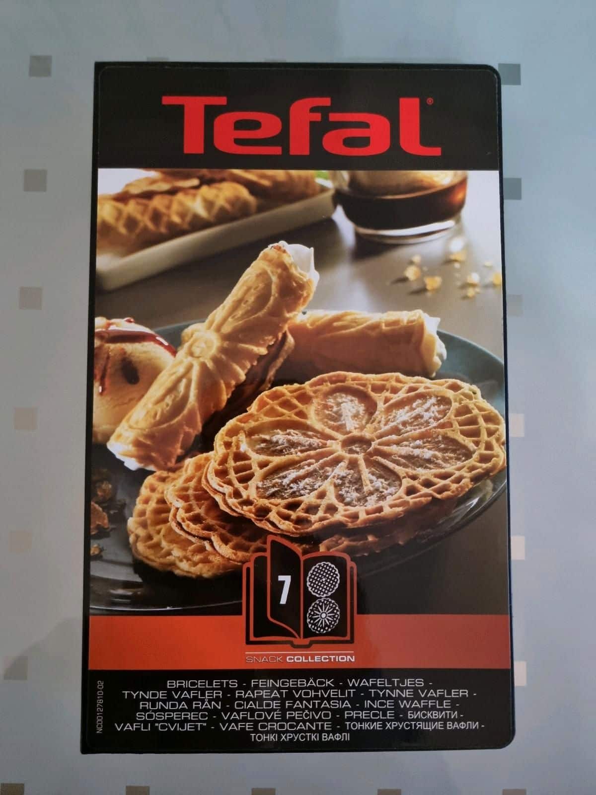 Tefal XA8007 Snack Collection Platte Feingebäck:Bricelets Nummer 7