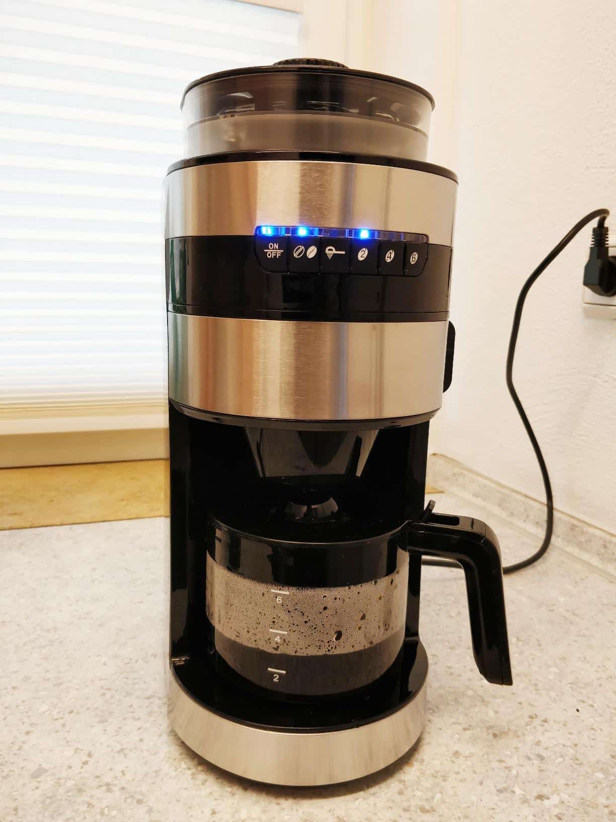 Venga VG CCG 3006 Kaffeemaschine mit Mahlwerk