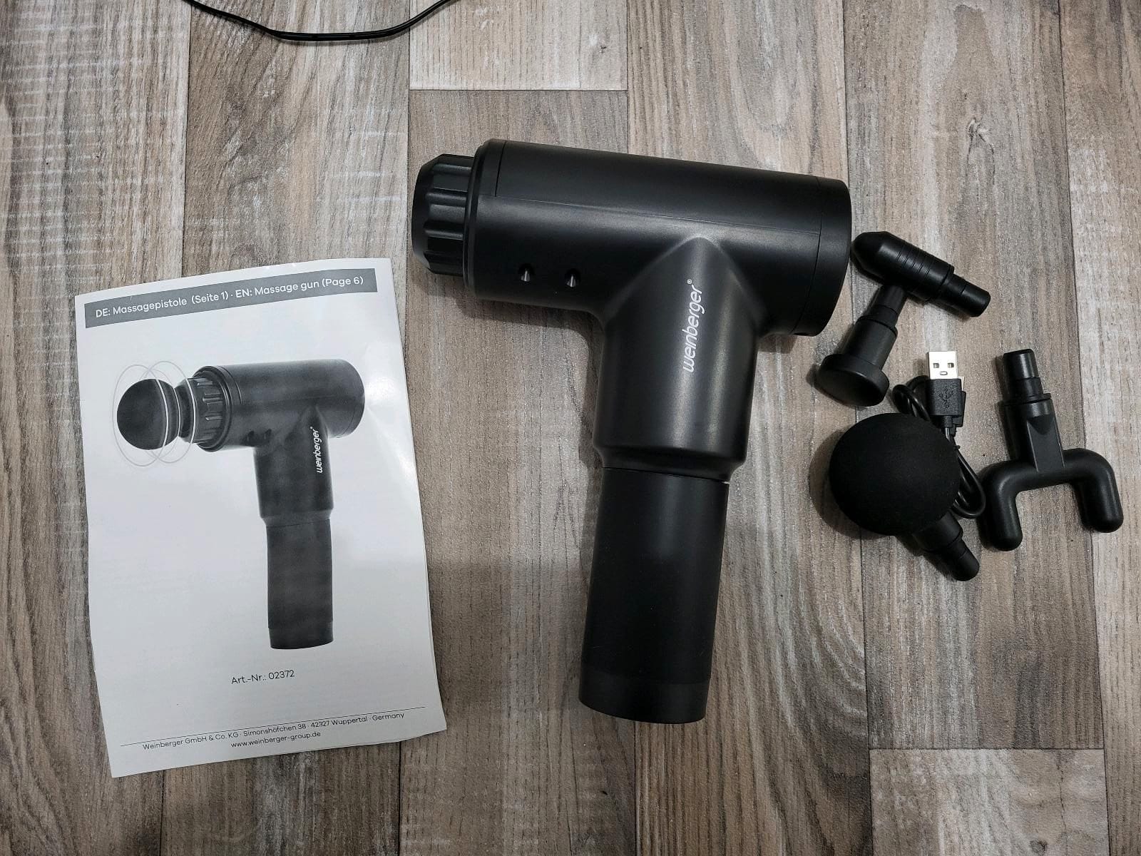 WEINBERGER Massagepistole Test