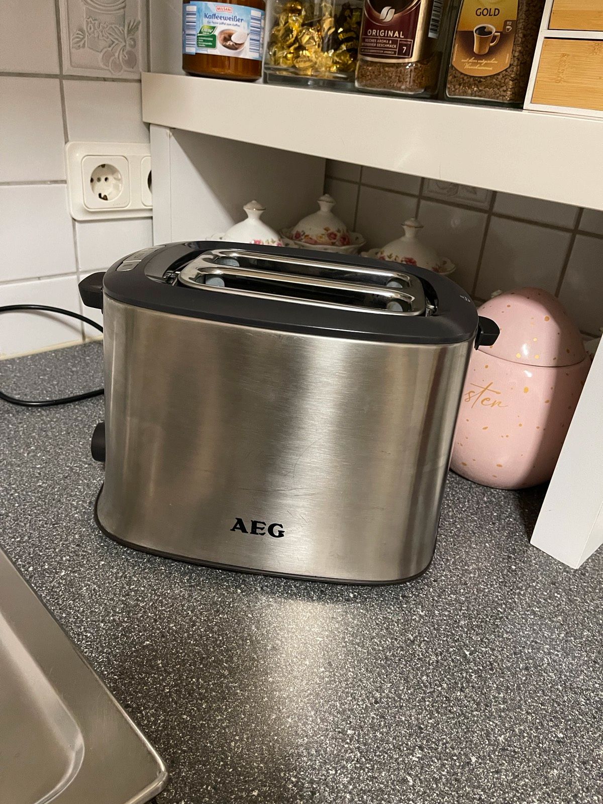 AEG Edelstahl-Toaster T5-1-4ST