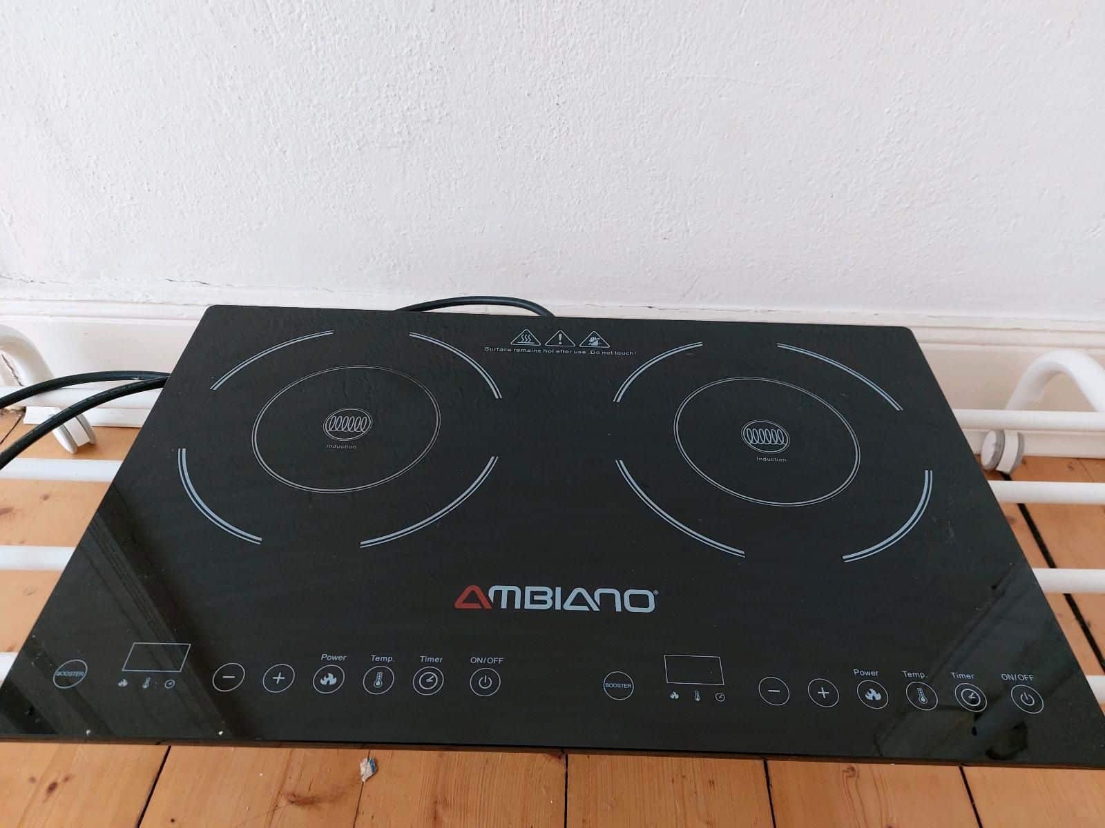 AMBIANO Doppelinduktionskochplatte