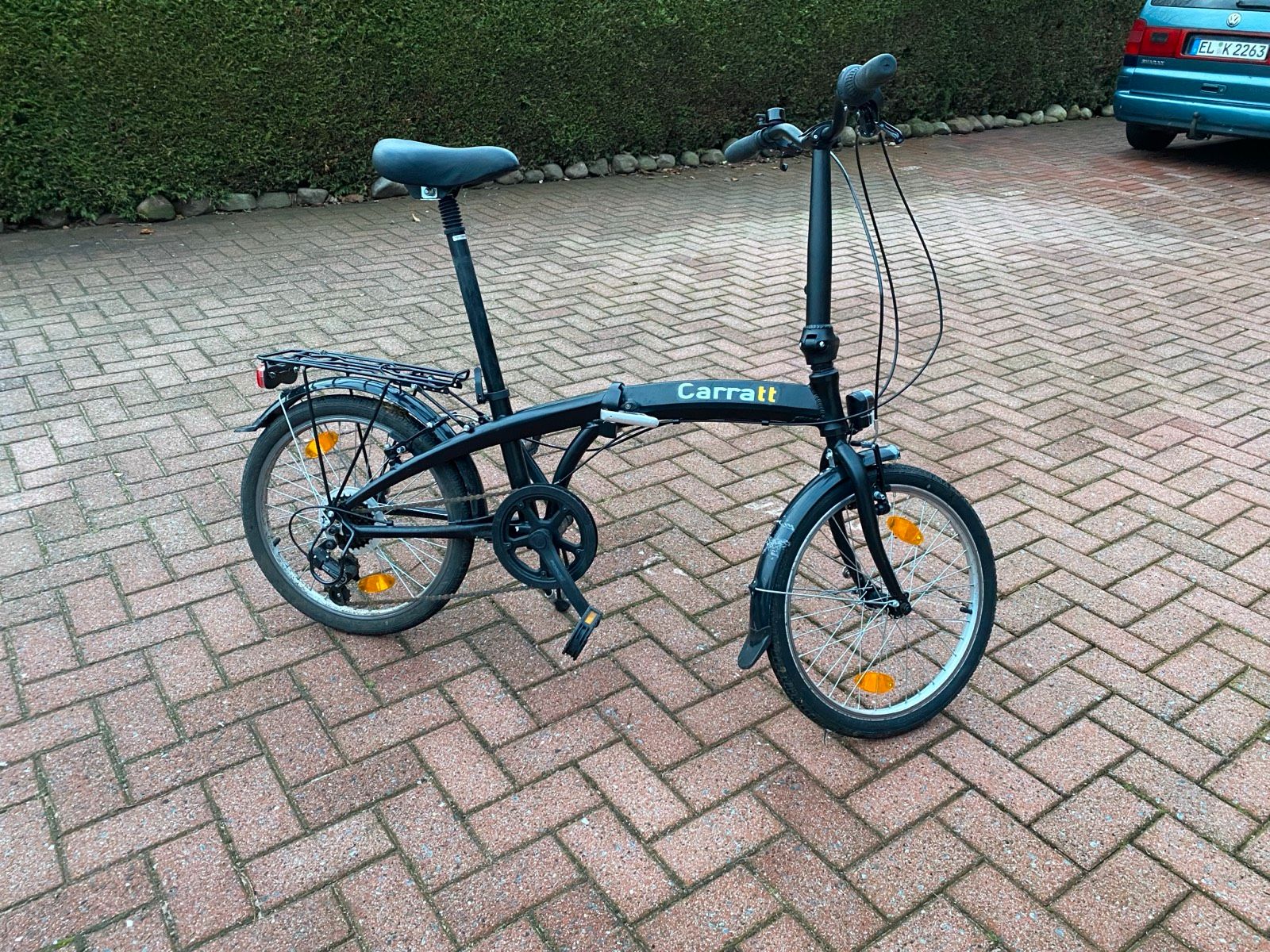 Carratt Alu Faltrad 20 Zoll 7-Gang Revoshift Test