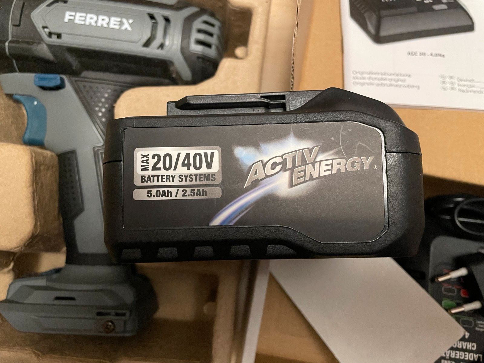 FERREX 40-V-Akku-Drehschlagschrauber Test