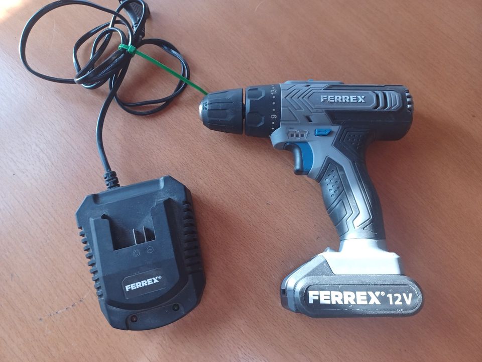 FERREX Akku-Schrauber Starter Set Test