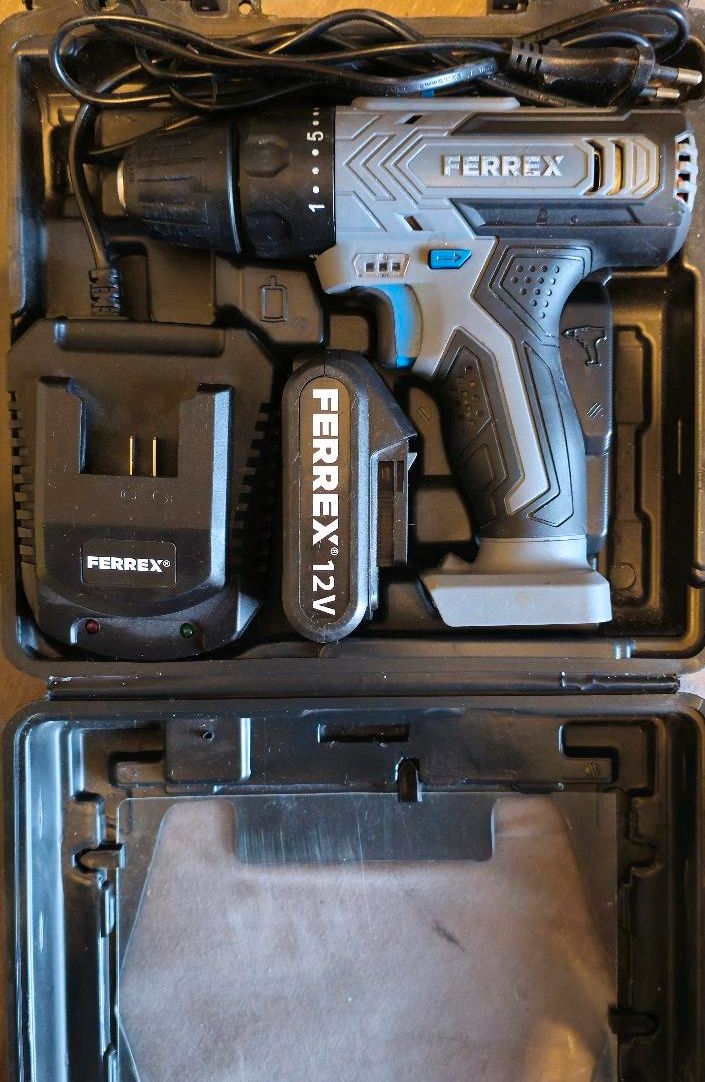 FERREX Akku-Schrauber Starter Set