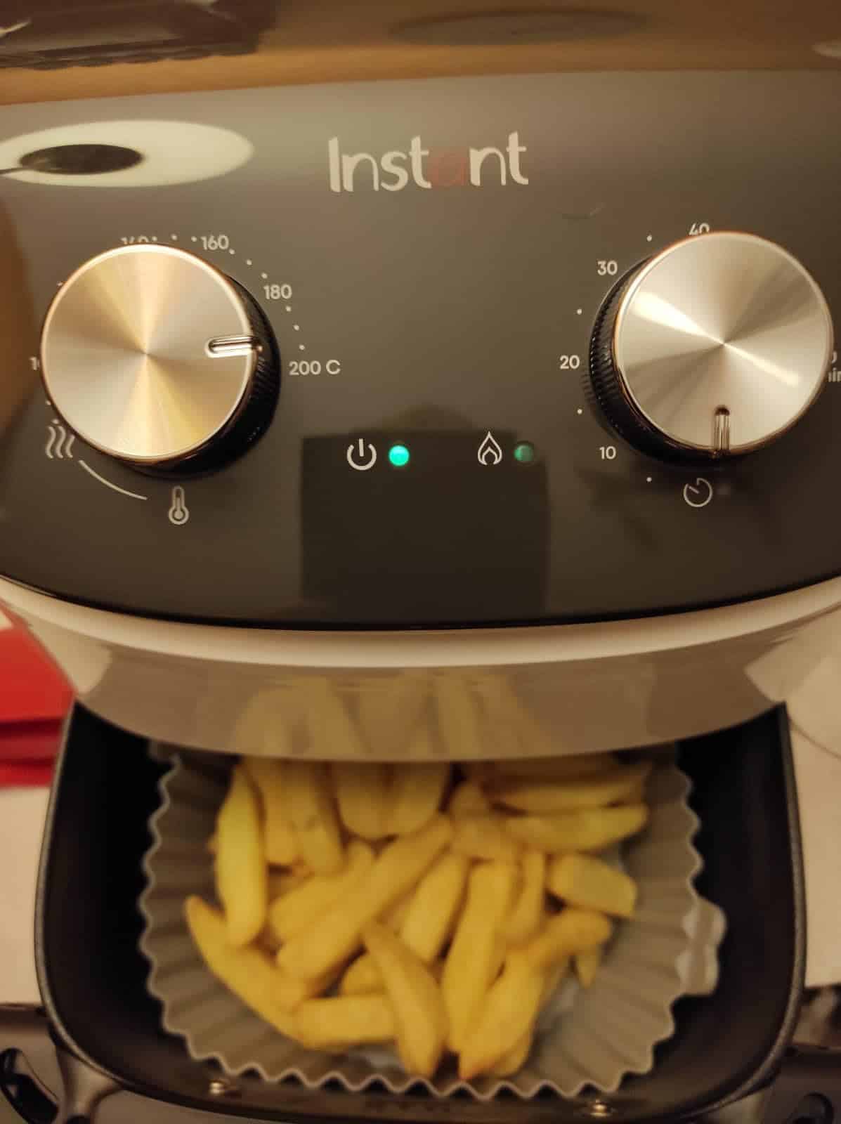 Instant Heißluftfritteuse 3,8 Liter Test