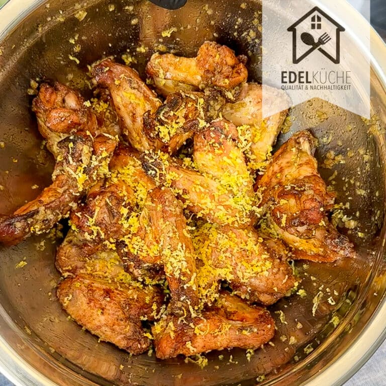 Knoblauch-Zitronen-Hähnchen - Rezept - EdelKüche