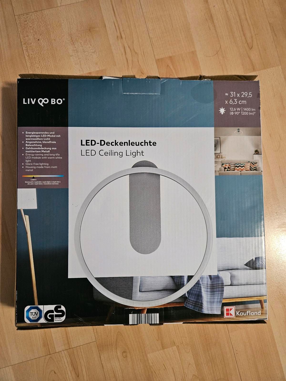 LIV&BO® LED-Decken-Rundleuchte Test