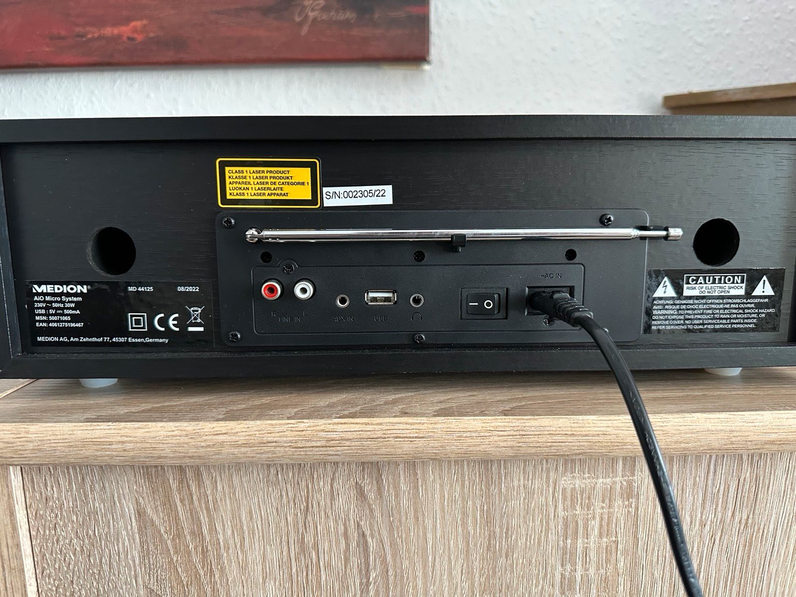 MEDION All-in-One Audio System P64145 (MD44125) Test