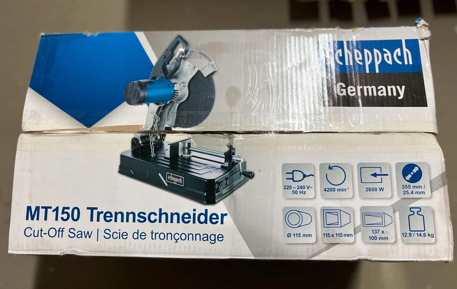 SCHEPPACH Metall-Trennschneider MT150 Test