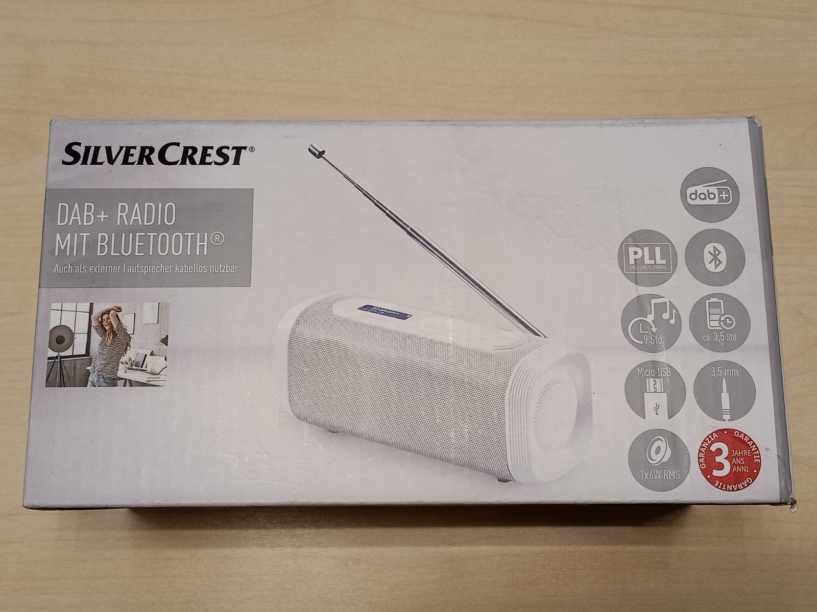 SILVERCREST® Bluetooth Lautsprecher »SBL D6 A1«