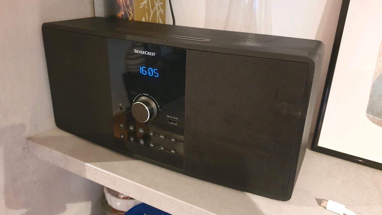 SILVERCREST® Bluetooth®-Kompakt-Stereoanlage DAB+ 2x 15 W RMS »SBMS D30 B1«