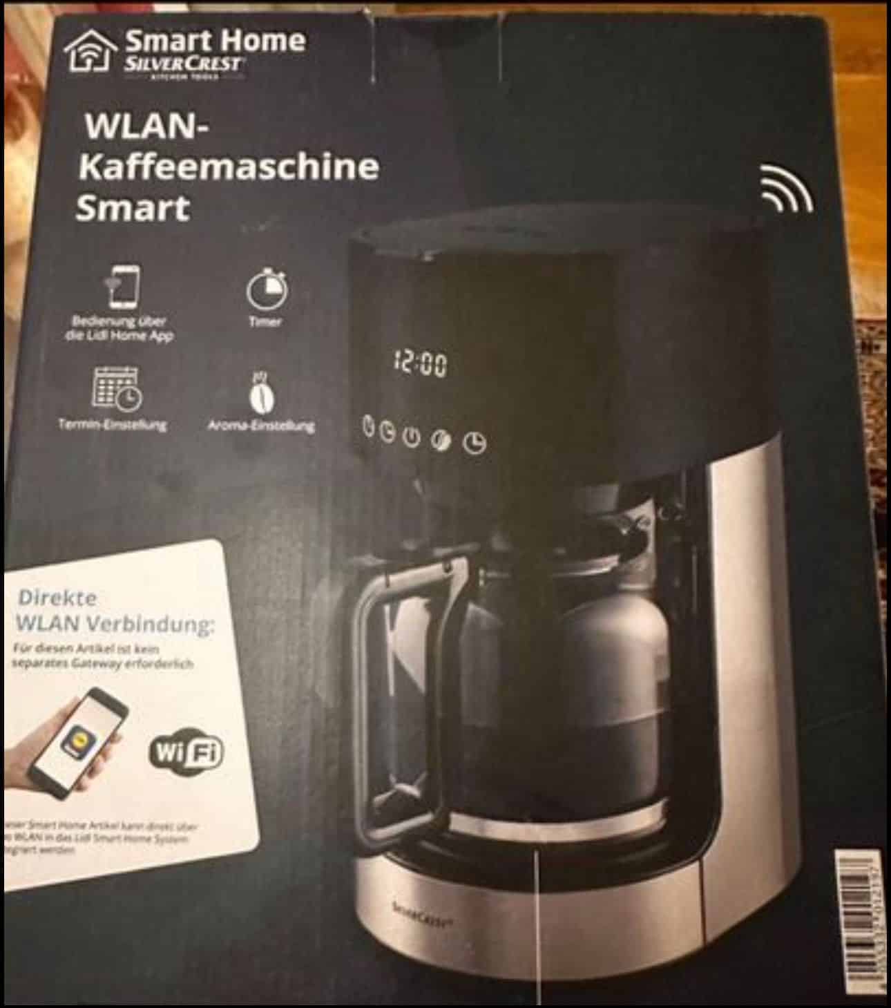 SILVERCREST® KITCHEN TOOLS Kaffeemaschine Smart »SKMS 900 A1«