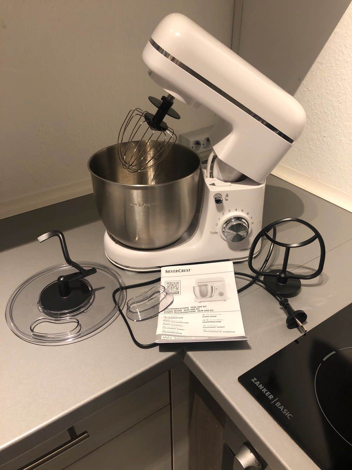 SILVERCREST® KITCHEN TOOLS Küchenmaschine weiß »SKM 600 D3«