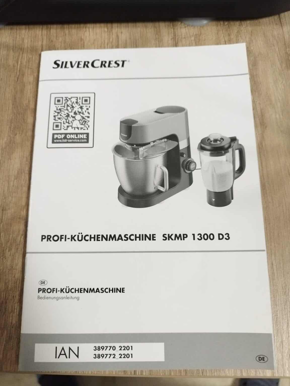 Silvercrest Skmp 1300 D3 Von Lidl SILVERCREST® KITCHEN TOOLS Profi-Küchenmaschine »SKMP 1300 D3« - EdelKüche