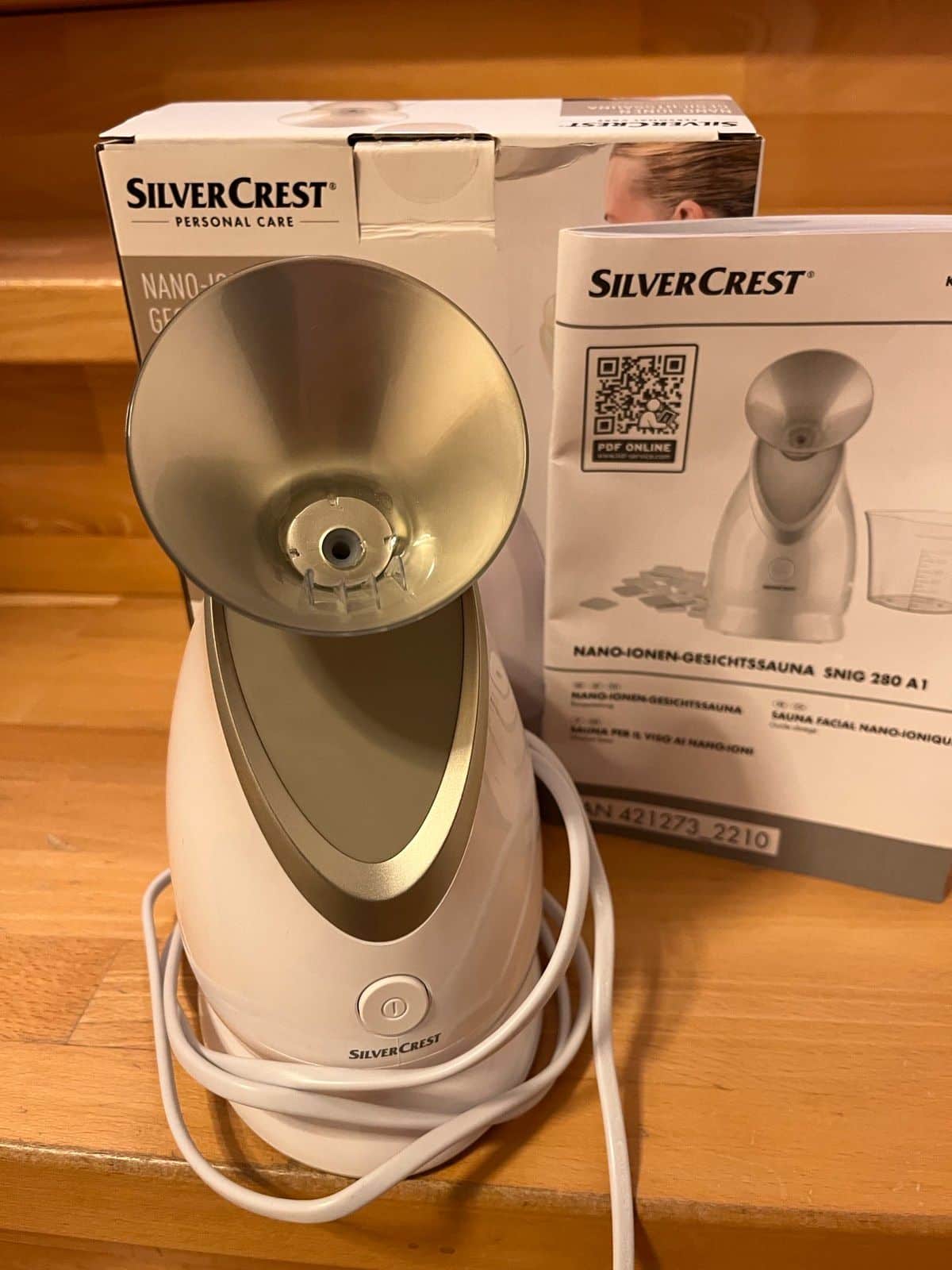 SILVERCREST® PERSONAL CARE Nano-Ionen-Gesichtssauna »SNIG 280 A1«