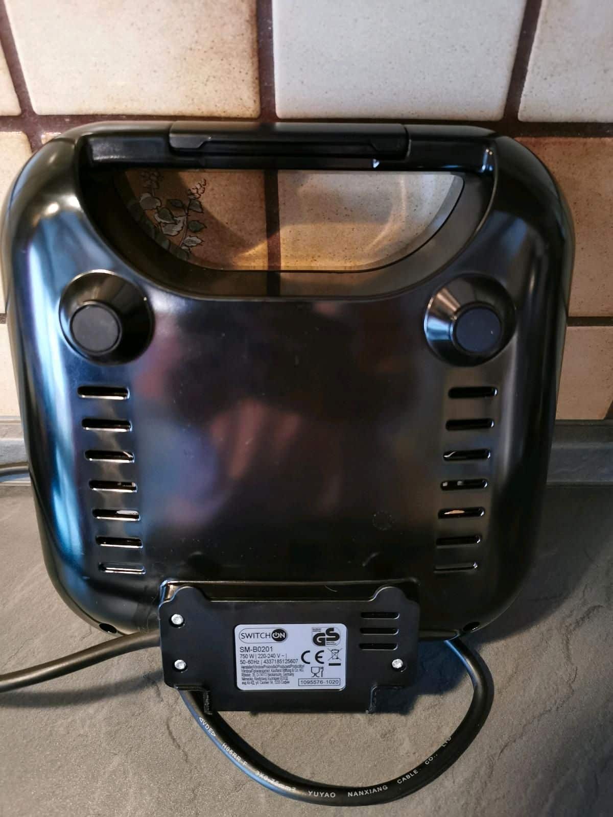 SWITCH ON® Sandwichmaker »SOSWM 750 C3« Test