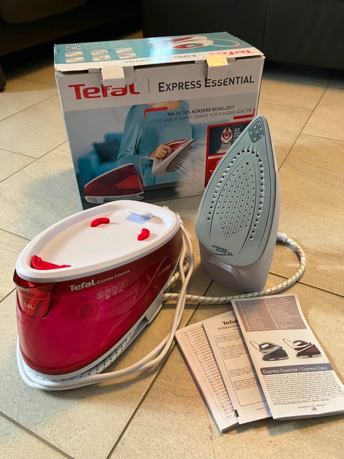 TEFAL Dampfbügelstation »Express Easy SV6111« Test