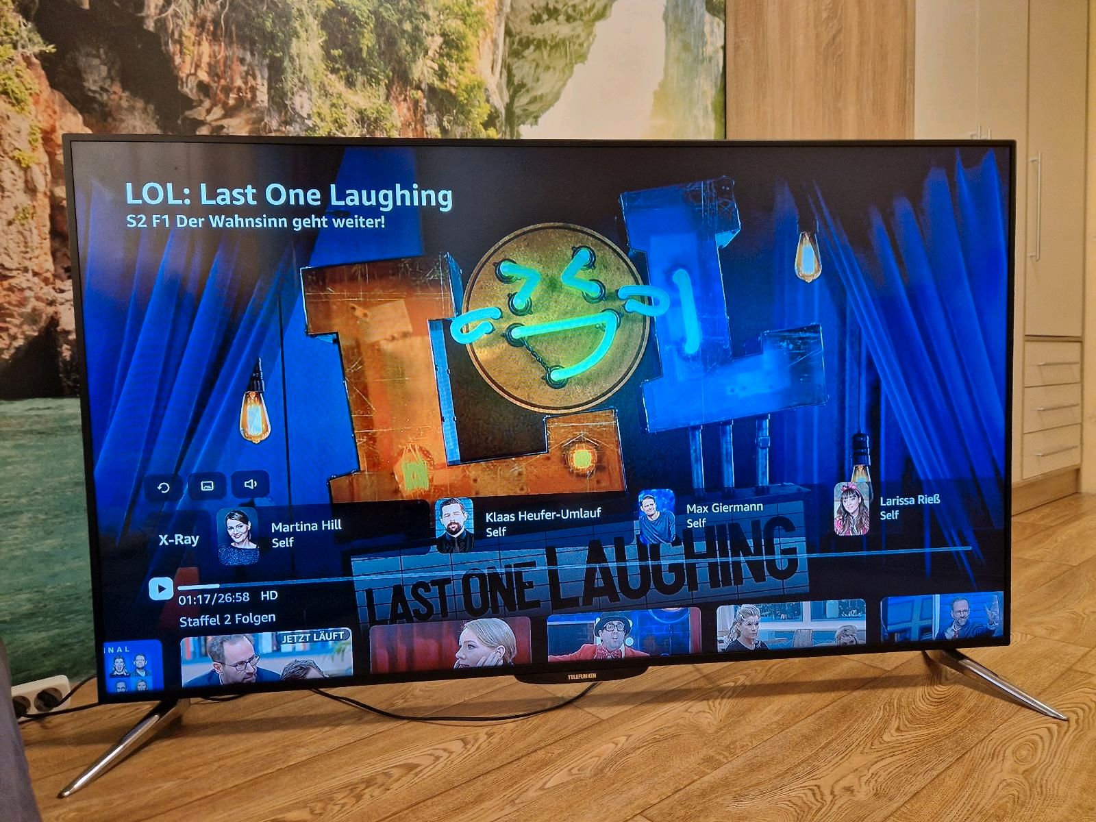 TELEFUNKEN 65 Zoll UHD Android Smart TV D65U750X2CW
