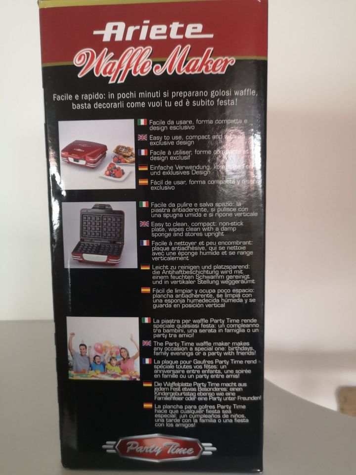 Ariete Waffeleisen 187 Verpackung