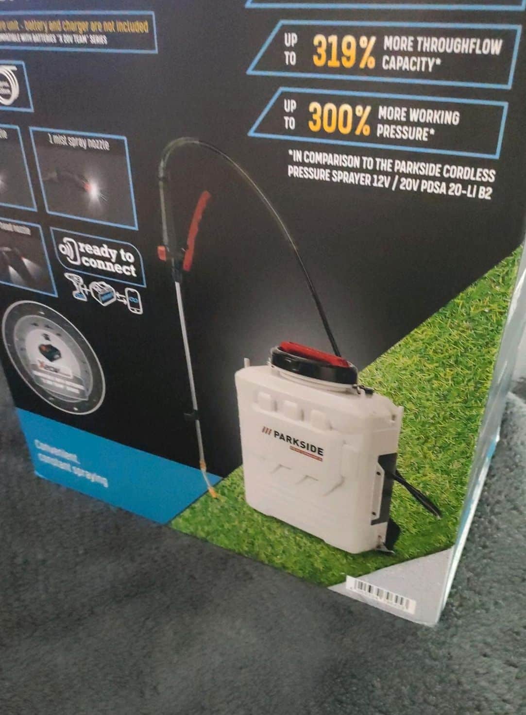 PARKSIDE PERFORMANCE® 20 V Akku-Rucksackdrucksprüher »PRDSP 20-Li C2«