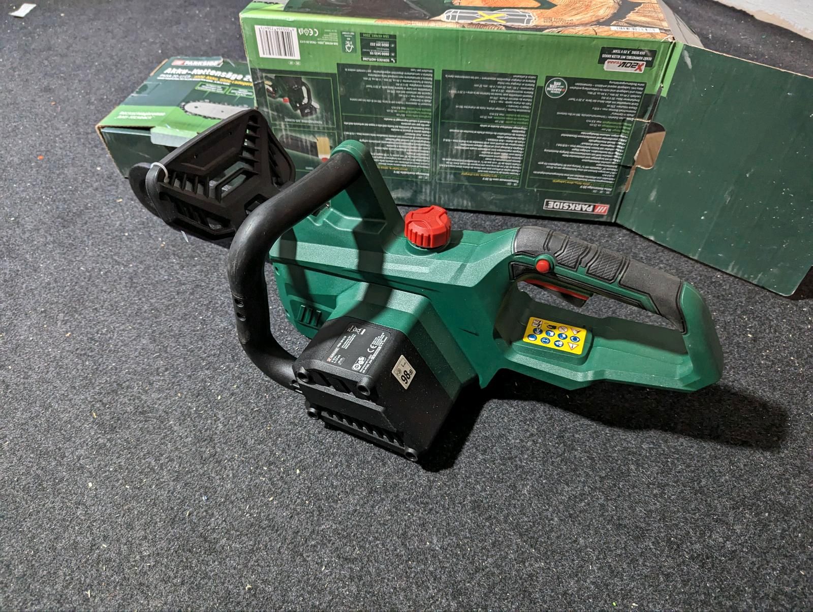 PARKSIDE® 20V Akku-Kettensäge »PKSA 20-Li C3« Test