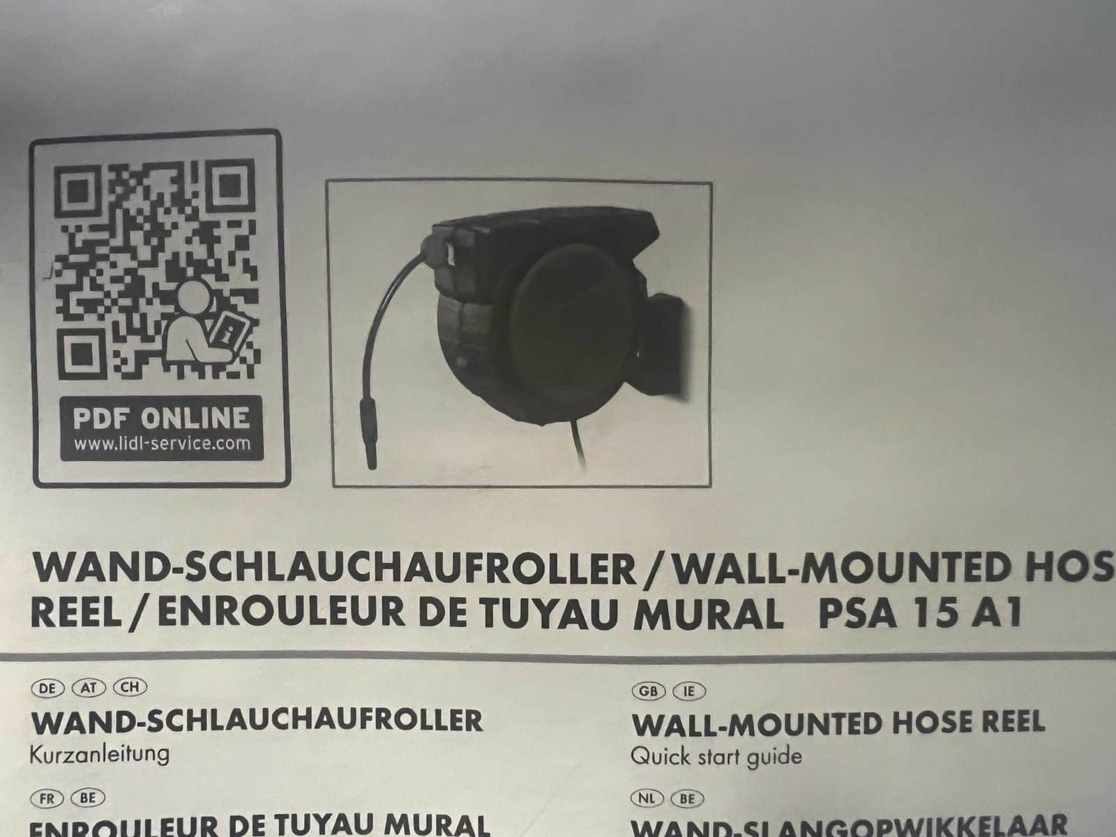 PARKSIDE® WandSchlauchaufroller EdelKüche
