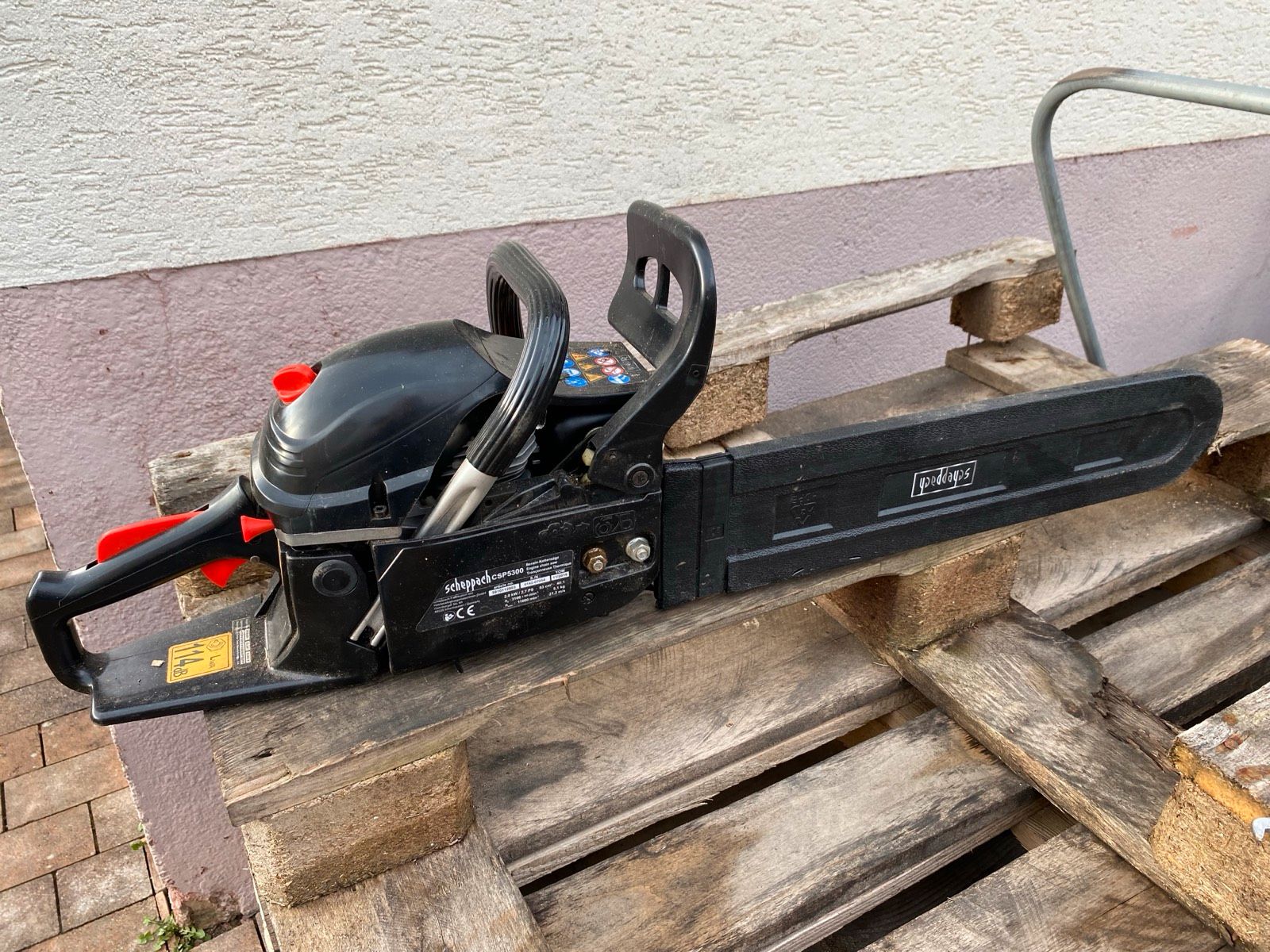 SCHEPPACH Benzin-Kettensäge CSP530S Test