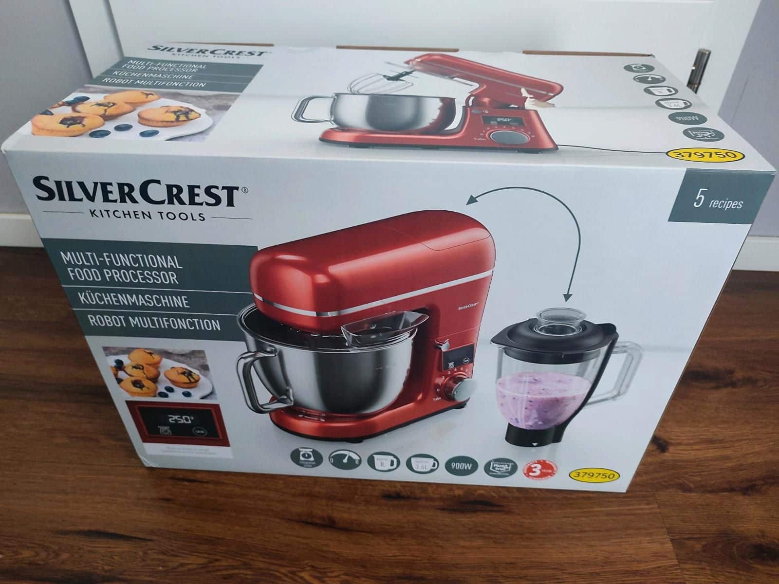 SILVERCREST® KITCHEN TOOLS Küchenmaschine »SKMW 900 A1«