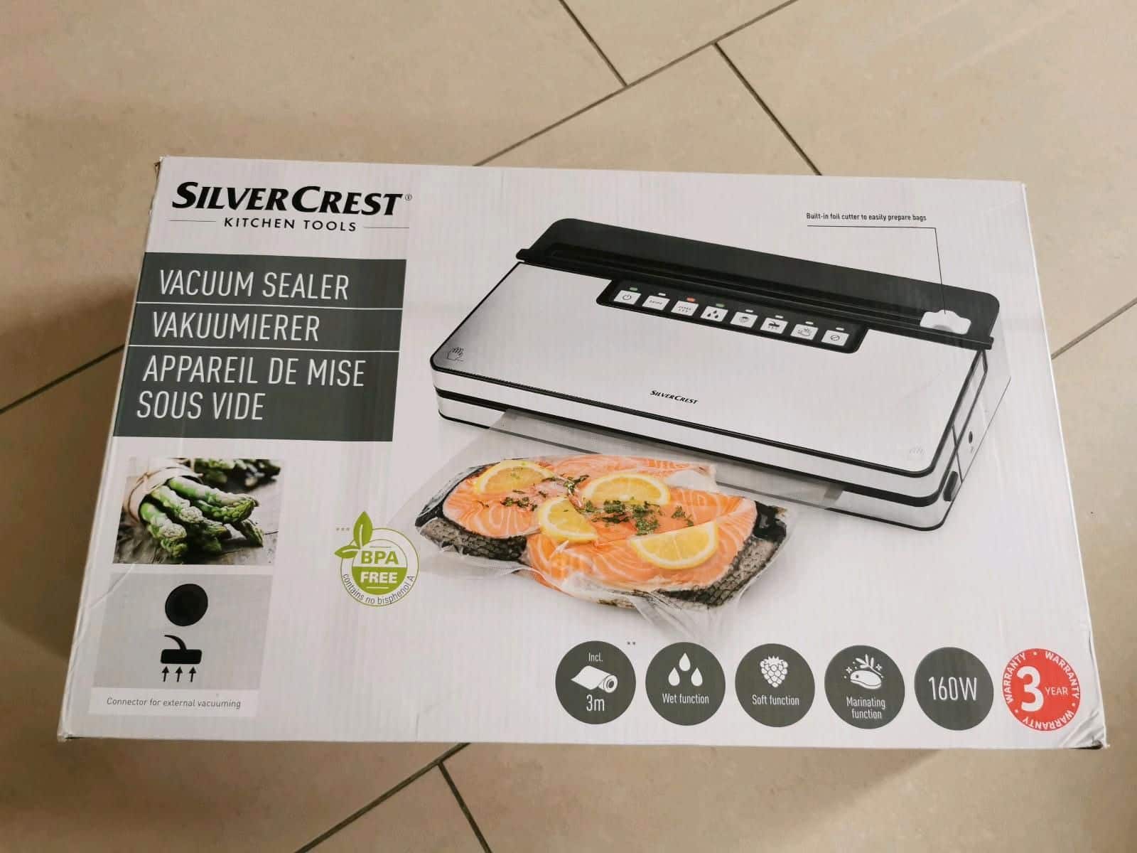 SILVERCREST® KITCHEN TOOLS Vakuumierer »SVEB 160 B2«