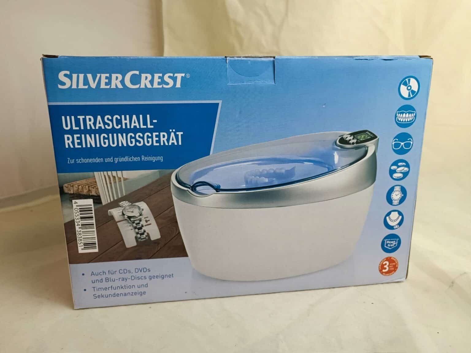 SILVERCREST® Ultraschall-Reinigungsgerät »SUR 48 D5« - EdelKüche